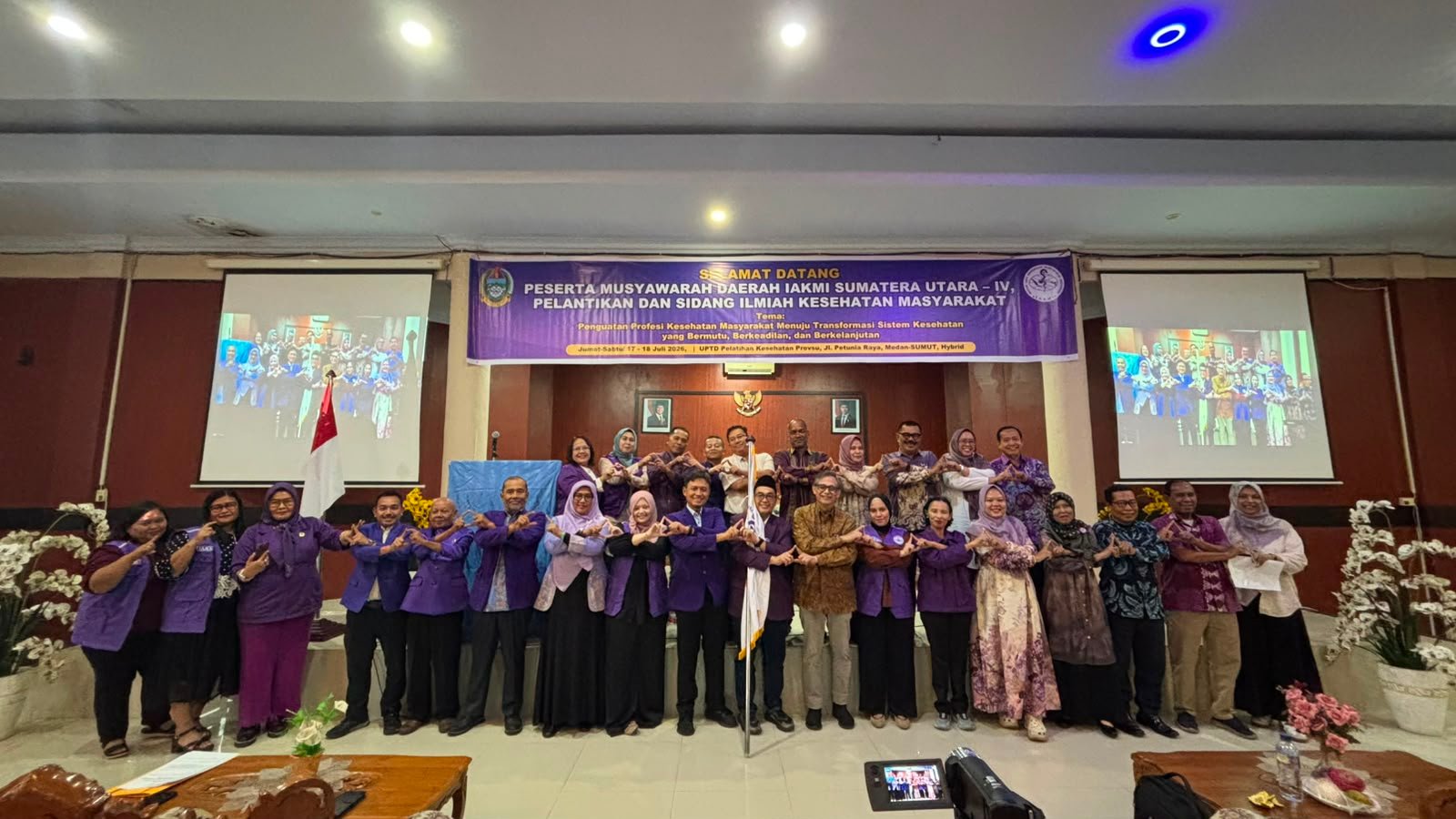 Musyawarah Daerah IAKMI Sumatera Utara 2026: Pelantikan Pengurus dan Sidang Ilmiah Kesehatan Masyarakat Perkuat Kolaborasi Profesi